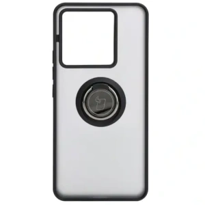 Kup Etui s úchytem na prst Bizon Case Hybrid Ring pro Xiaomi Poco X6 / Xiaomi Redmi Note 13 Pro 5G kouřové s černým rámečkem - BIZ4645 - {ean13} - Sklep Home Screen