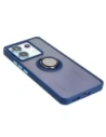 Kup Etui s úchopem na prst Bizon Case Hybrid Ring do Xiaomi Poco X6 / Xiaomi Redmi Note 13 Pro 5G kouřové s modrým rámem - BIZ5217 - {ean13} - Sklep Home Screen
