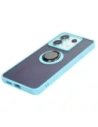 Kup Bizon Case Hybrid Ring Xiaomi Poco X6 / Xiaomi Redmi Note 13 Pro 5G fumuriu cu un cadru albastru deschis - BIZ4649 - {ean13} - Sklep Home Screen