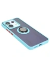 Kup Bizon Case Hybrid Ring Xiaomi Poco X6 / Xiaomi Redmi Note 13 Pro 5G fumuriu cu un cadru albastru deschis - BIZ4649 - {ean13} - Sklep Home Screen