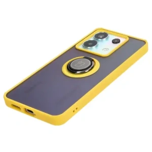 Kup Bizon Case Hybrid Ring Xiaomi Poco X6 / Xiaomi Redmi Note 13 Pro 5G füstös sárga kerettel - BIZ5222 - {ean13} - Sklep Home Screen
