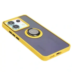 Kup Bizon Case Hybrid Ring Xiaomi Poco X6 / Xiaomi Redmi Note 13 Pro 5G füstös sárga kerettel - BIZ5222 - {ean13} - Sklep Home Screen