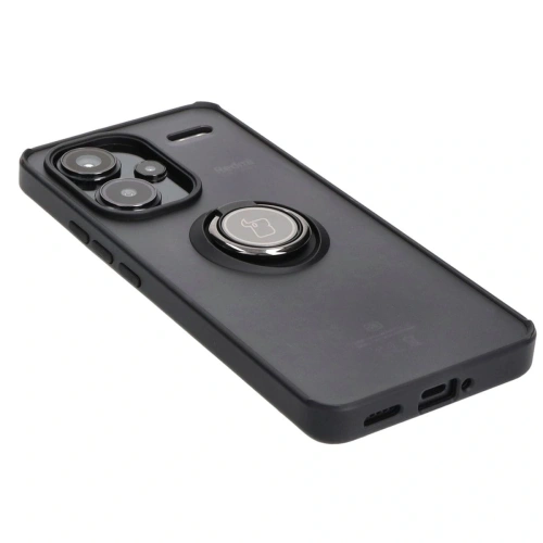 Kup Bizon Case Hybrid Ring Xiaomi Redmi Note 13 Pro+ 5G rauchig mit einem schwarzen Rahmen - BIZ4652 - {ean13} - Sklep Home Screen