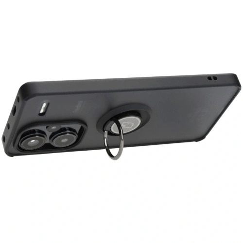 Kup Bizon Case Hybrid Ring Xiaomi Redmi Note 13 Pro+ 5G rauchig mit einem schwarzen Rahmen - BIZ4652 - {ean13} - Sklep Home Screen
