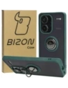 Kup Bizon Case Hybrid Ring Xiaomi Redmi Note 13 Pro+ 5G rauchig mit einem dunkelgrünen Rahmen - BIZ5224 - {ean13} - Sklep Home Screen