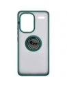 Kup Bizon Case Hybrid Ring Xiaomi Redmi Note 13 Pro+ 5G rauchig mit einem dunkelgrünen Rahmen - BIZ5224 - {ean13} - Sklep Home Screen