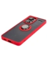 Kup Bizon Case Hybrid Ring Xiaomi Redmi Note 13 Pro+ 5G rauchig mit einem roten Rahmen - BIZ4654 - {ean13} - Sklep Home Screen