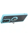 Kup Bizon Case Hybrid Ring Xiaomi Redmi Note 13 Pro+ 5G rauchig mit einem hellblauen Rahmen - BIZ4655 - {ean13} - Sklep Home Screen