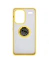 Kup Etui z uchwytem na palec Bizon Case Hybrid Ring do Xiaomi Redmi Note 13 Pro+ 5G przydymione z żółtą ramką - BIZ4656 - {ean13} - Sklep Home Screen
