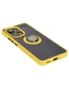 Buy Bizon Case Hybrid Ring Xiaomi Redmi Note 13 Pro+ 5G smoky with a yellow frame - BIZ4656 - {ean13} - Home Screen Store Europe