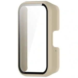 Kup Etui Bizon Case+Glass Watch do Samsung Galaxy Fit 3 béžové - BIZ5228 - {ean13} - Sklep Home Screen