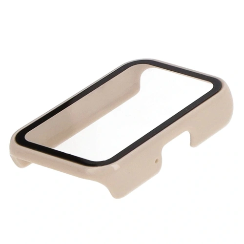 Kup Bizon Case+Glass Uhr Samsung Galaxy Fit 3 beige - BIZ5228 - {ean13} - Sklep Home Screen