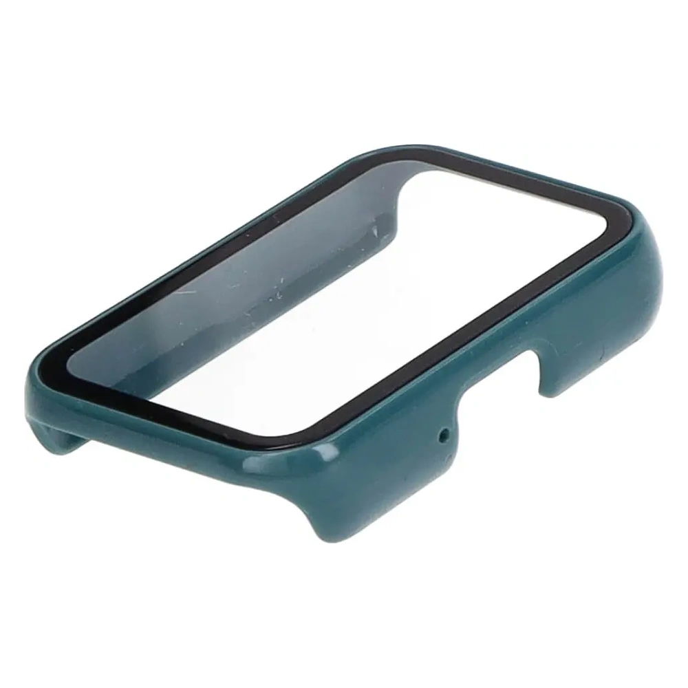 Etui Bizon Case+Glass Watch do Samsung Galaxy Fit 3 zielone