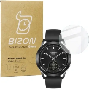 Kup Szkło hartowane Bizon Glass Watch Clear do Xiaomi Watch S3 - BIZ5230 - {ean13} - Sklep Home Screen