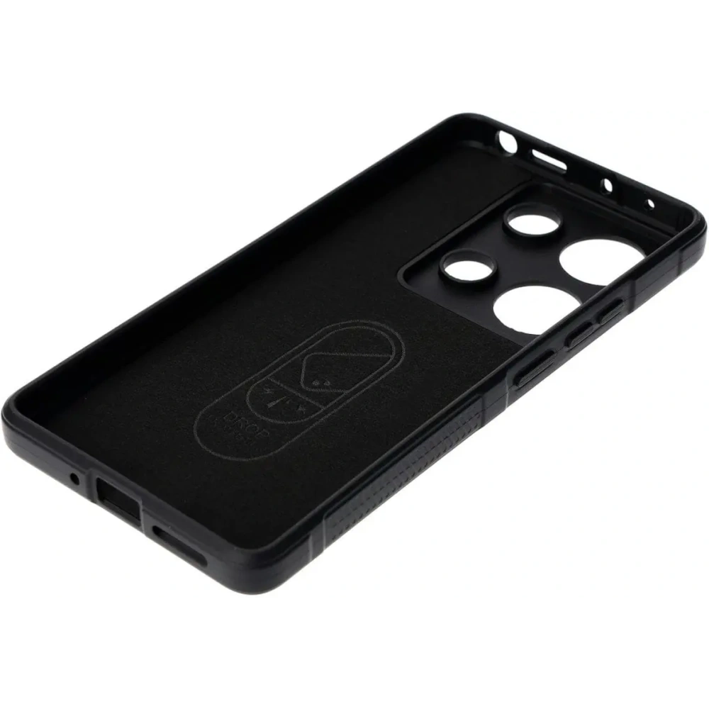 Pancerne etui Bizon Case Tur do Xiaomi Poco M6 Pro 4G / Xiaomi Redmi Note 13 Pro 4G / LTE / 14S czarne