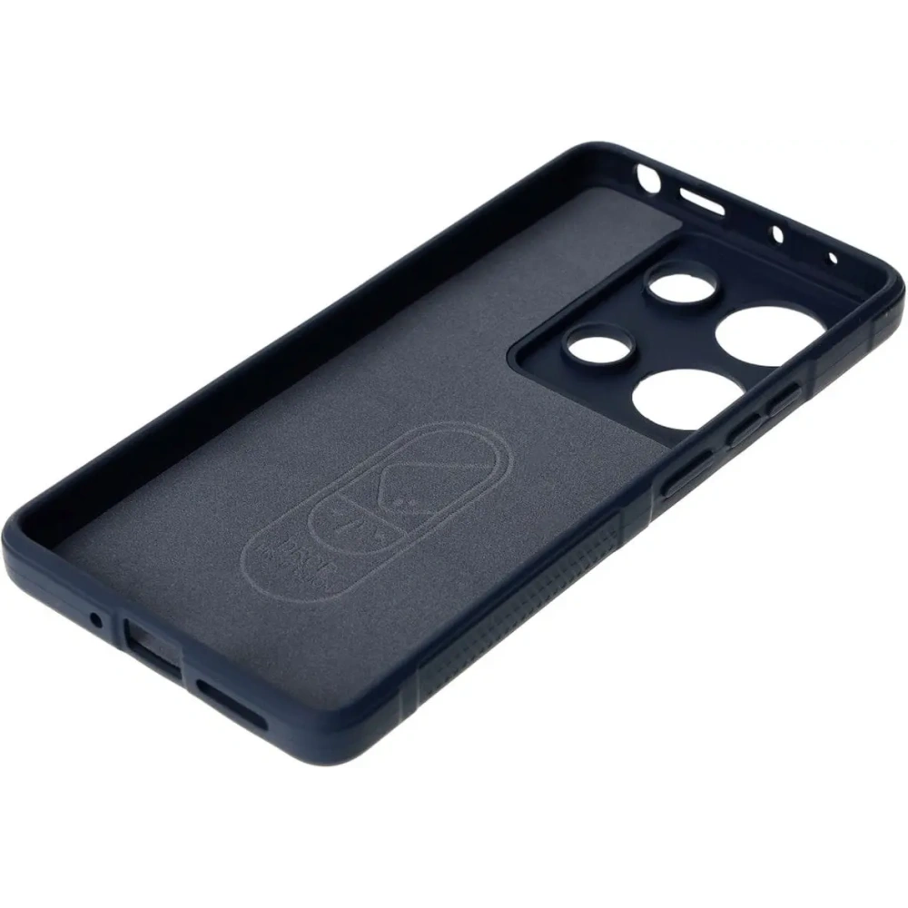 Pancerne etui Bizon Case Tur do Xiaomi Poco M6 Pro 4G / Xiaomi Redmi Note 13 Pro 4G / LTE / 14S granatowe