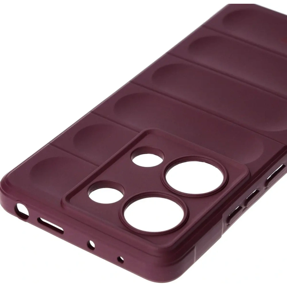 Pancerne etui Bizon Case Tur do Xiaomi Poco M6 Pro 4G / Xiaomi Redmi Note 13 Pro 4G / LTE / 14S ciemnofioletowe