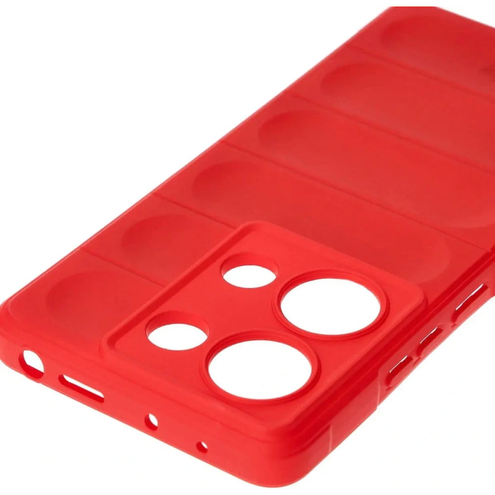 Pancerne etui Bizon Case Tur do Xiaomi Poco M6 Pro 4G / Xiaomi Redmi Note 13 Pro 4G / LTE / 14S czerwone