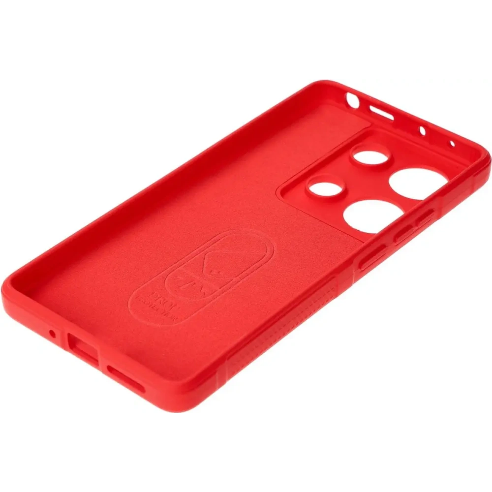 Pancerne etui Bizon Case Tur do Xiaomi Poco M6 Pro 4G / Xiaomi Redmi Note 13 Pro 4G / LTE / 14S czerwone