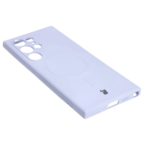 Buy Bizon Case Silicone Magnetic Sq Samsung Galaxy S24 Ultra light purple - BIZ4665 - {ean13} - Home Screen Store Europe
