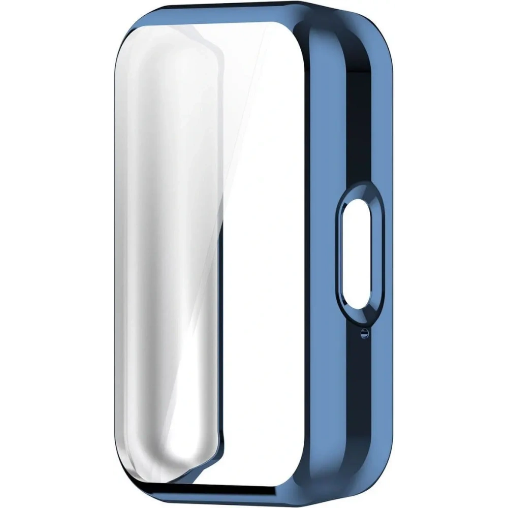 Etui z osłoną ekranu Bizon Case Watch Felipe do Samsung Galaxy Fit 3 niebieskie