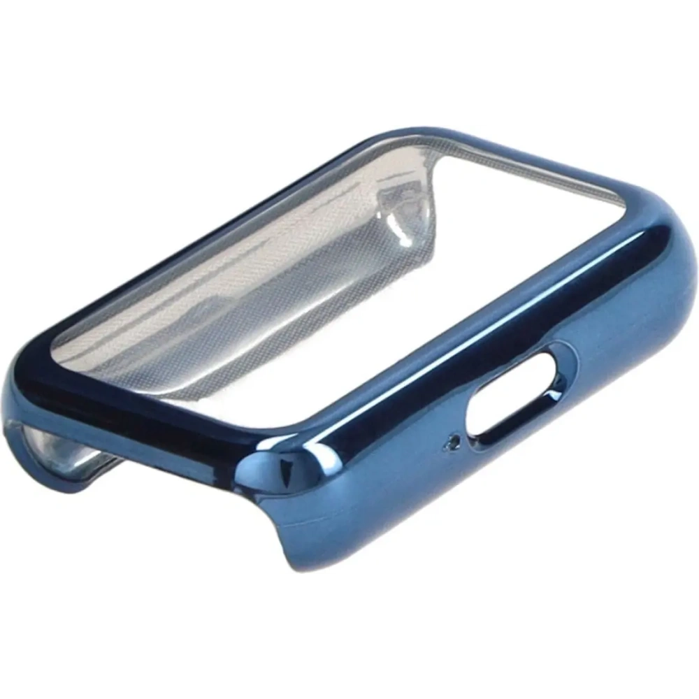 Etui z osłoną ekranu Bizon Case Watch Felipe do Samsung Galaxy Fit 3 niebieskie