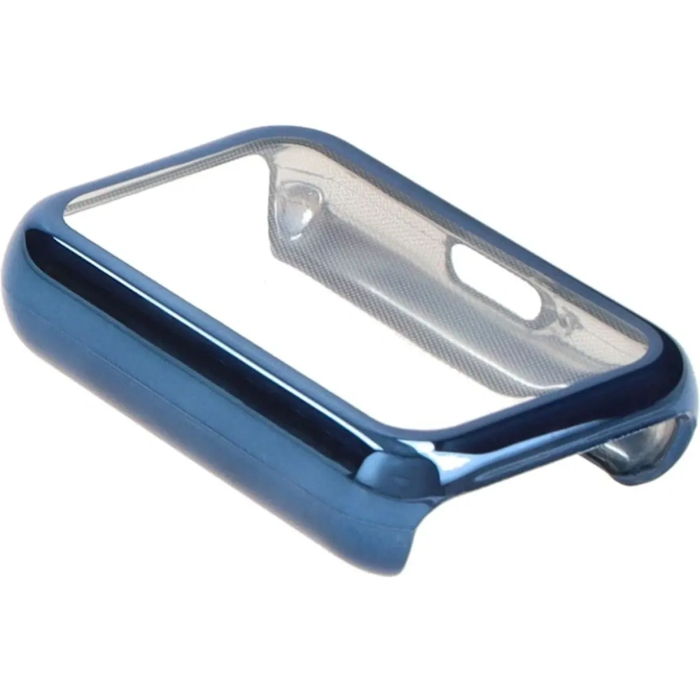 Etui z osłoną ekranu Bizon Case Watch Felipe do Samsung Galaxy Fit 3 niebieskie