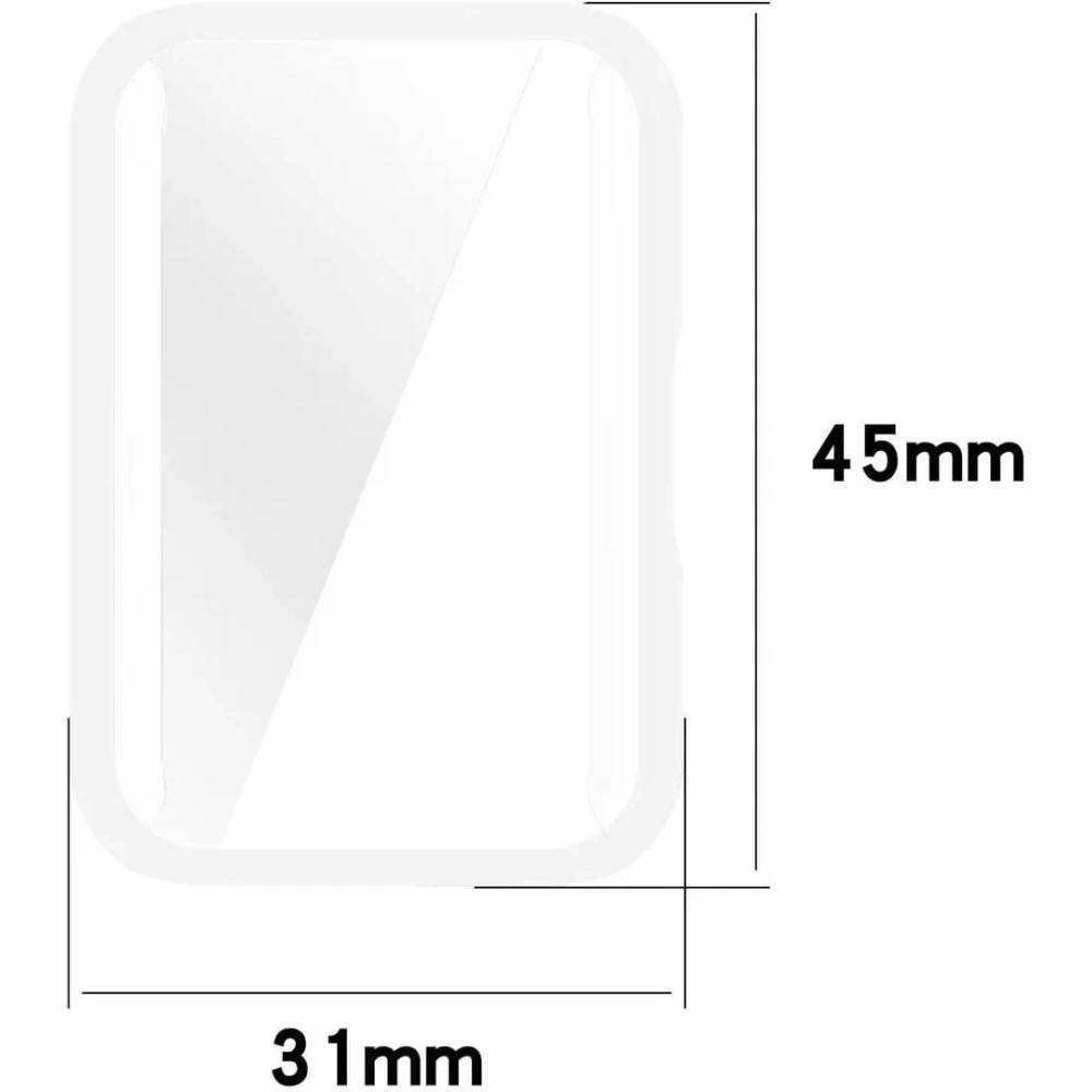 Etui z osłoną ekranu Bizon Case Watch Felipe do Samsung Galaxy Fit 3 przezroczyste