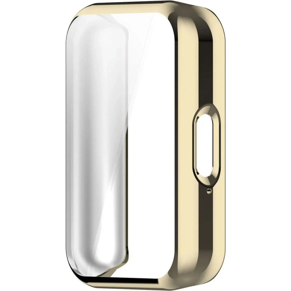 Etui z osłoną ekranu Bizon Case Watch Felipe do Samsung Galaxy Fit 3 złote