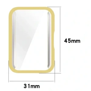 Kup Etui z osłoną ekranu Bizon Case Watch Felipe do Samsung Galaxy Fit 3 złote - BIZ5240 - {ean13} - Sklep Home Screen