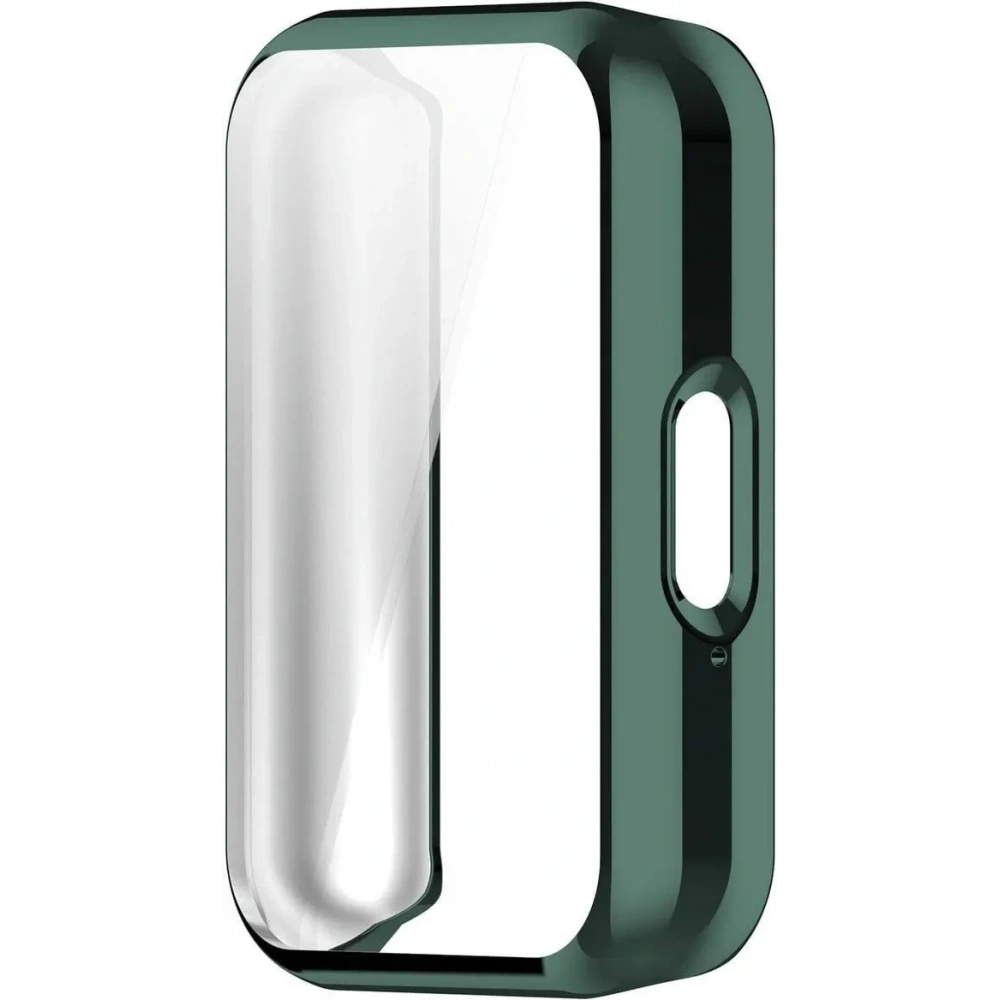 Etui z osłoną ekranu Bizon Case Watch Felipe do Samsung Galaxy Fit 3 zielone