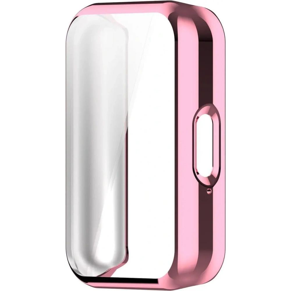 Etui z osłoną ekranu Bizon Case Watch Felipe do Samsung Galaxy Fit 3 różowe