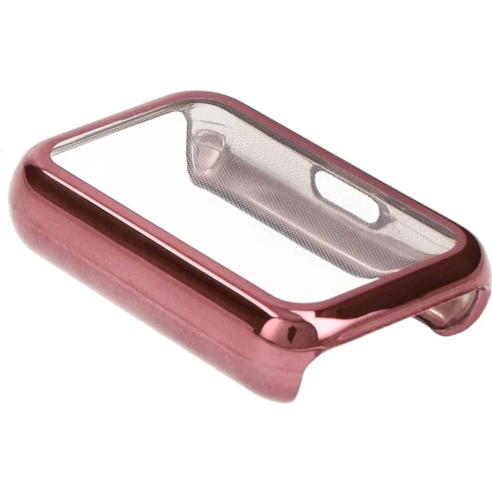 Etui z osłoną ekranu Bizon Case Watch Felipe do Samsung Galaxy Fit 3 różowe