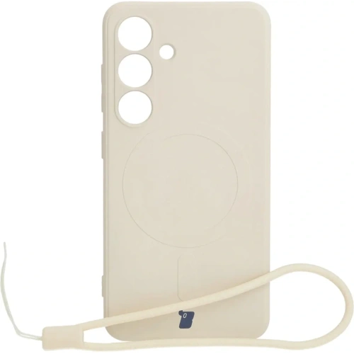 Kup Caz de silicon Bizon Magnetic Sq Samsung Galaxy S24 bej - BIZ5243 - {ean13} - Sklep Home Screen