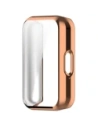 Etui z osłoną ekranu Bizon Case Watch Felipe do Samsung Galaxy Fit 3 różowozłote