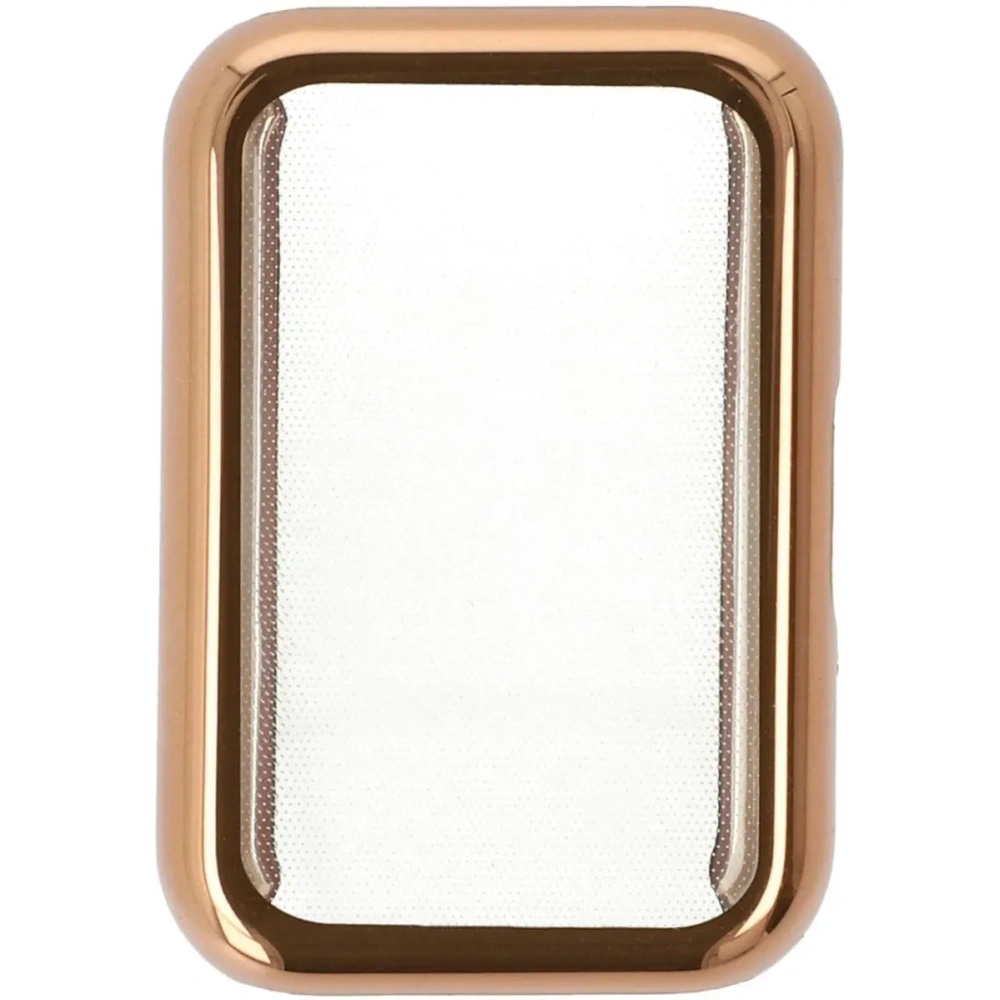 Etui z osłoną ekranu Bizon Case Watch Felipe do Samsung Galaxy Fit 3 różowozłote