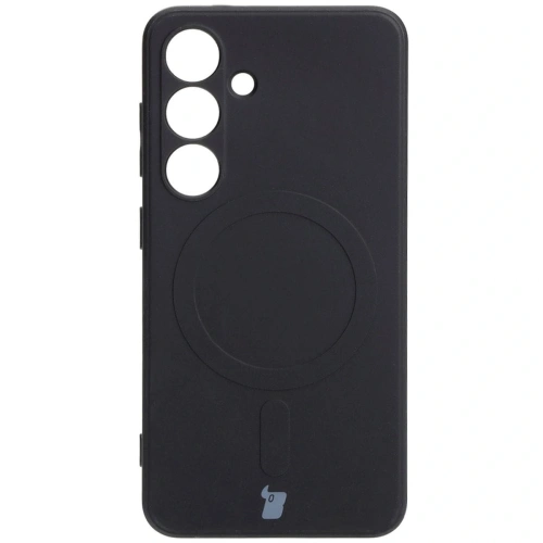 Kup Etui Bizon Case Silicone Magnetic Sq do Samsung Galaxy S24 czarne - BIZ5245 - {ean13} - Sklep Home Screen