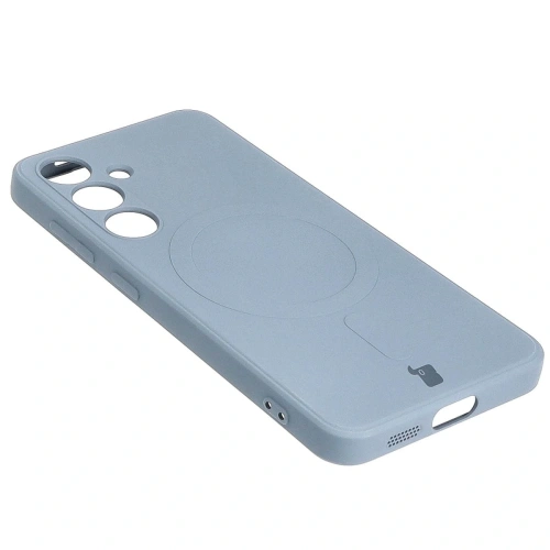 Kup Etui Bizon Case Silicone Magnetic Sq do Samsung Galaxy S24 šedé - BIZ5248 - {ean13} - Sklep Home Screen