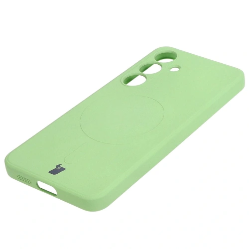 Kup Etui Bizon Case Silicone Magnetic Sq do Samsung Galaxy S24 jasně zelené - BIZ5249 - {ean13} - Sklep Home Screen