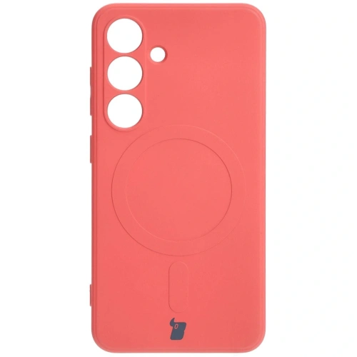 Kup Etui Bizon Case Silicone Magnetic Sq do Samsung Galaxy S24 špinavě růžová - BIZ5250 - {ean13} - Sklep Home Screen