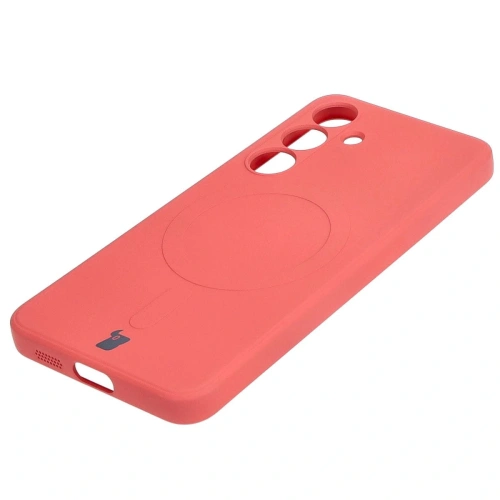 Kup Etui Bizon Case Silicone Magnetic Sq do Samsung Galaxy S24 špinavě růžová - BIZ5250 - {ean13} - Sklep Home Screen