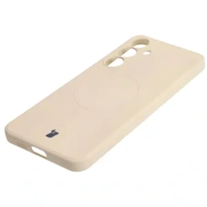 Kup Etui Bizon Case Silicone Magnetic Sq do Samsung Galaxy S24 Plus beżowe - BIZ5251 - {ean13} - Sklep Home Screen