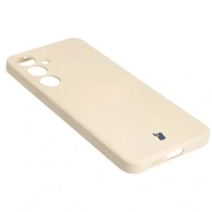Kup Etui Bizon Case Silicone Magnetic Sq do Samsung Galaxy S24 Plus beżowe - BIZ5251 - {ean13} - Sklep Home Screen