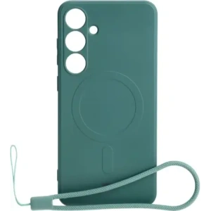 Kup Etui Bizon Case Silicone Magnetic Sq do Samsung Galaxy S24 Plus ciemnozielone - BIZ4685 - {ean13} - Sklep Home Screen