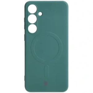 Kup Bizon Case Szilikon Magnetic Sq Samsung Galaxy S24 Plus sötétzöld - BIZ4685 - {ean13} - Sklep Home Screen