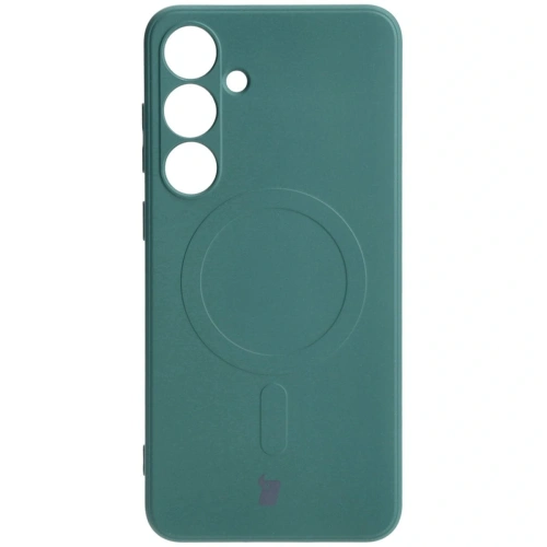 Kup Bizon Case Silikon Magnetic Sq Samsung Galaxy S24 Plus dunkelgrün - BIZ4685 - {ean13} - Sklep Home Screen