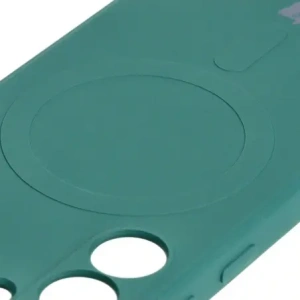 Kup Etui Bizon Case Silicone Magnetic Sq do Samsung Galaxy S24 Plus ciemnozielone - BIZ4685 - {ean13} - Sklep Home Screen