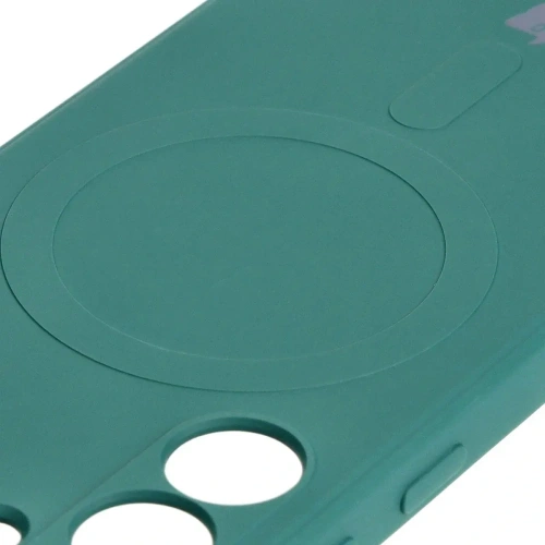 Kup Bizon Case Silikon Magnetic Sq Samsung Galaxy S24 Plus dunkelgrün - BIZ4685 - {ean13} - Sklep Home Screen