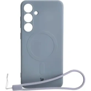Kup Etui Bizon Case Silicone Magnetic Sq do Samsung Galaxy S24 Plus szare - BIZ4686 - {ean13} - Sklep Home Screen