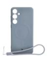 Kup Etui Bizon Case Silicone Magnetic Sq do Samsung Galaxy S24 Plus szare - BIZ4686 - {ean13} - Sklep Home Screen